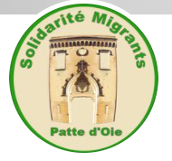 Solidarité Migrants patte d’oie