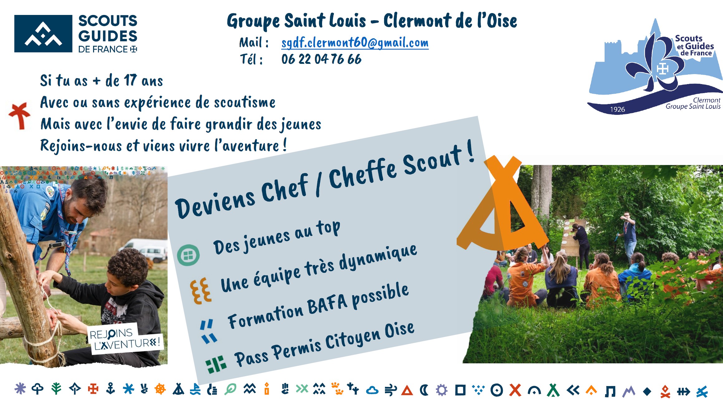 Scouts et Guides de France de Clermont de l'Oise (60)