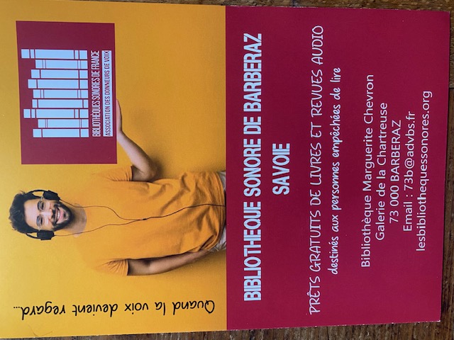 Association des Donneurs de Voix-Bibliothèque Sonore Barberaz Savoie