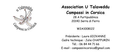 U TALAVEDDU - CAMPASSI IN CORSICA