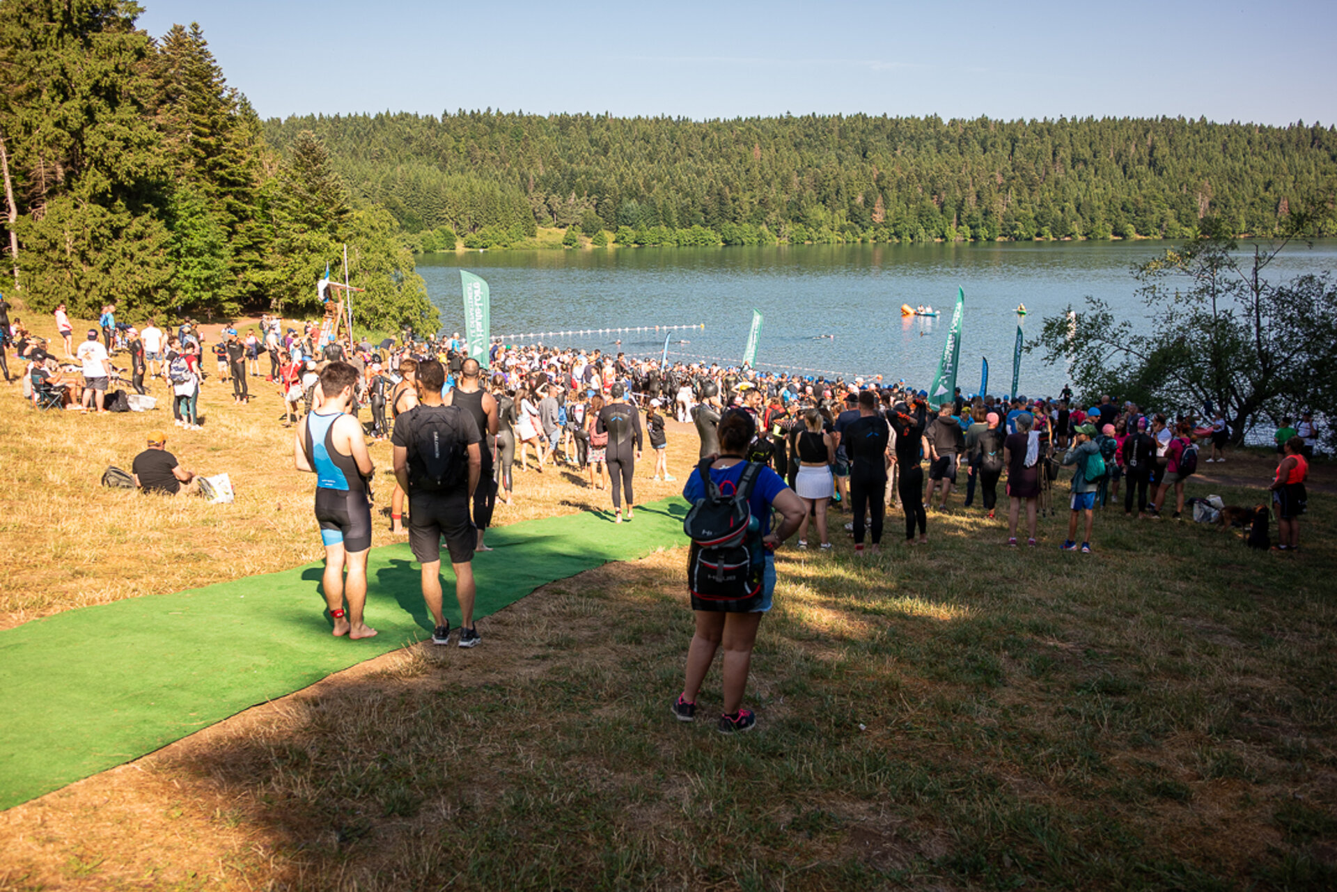 Le Triathlon du Lac du Bouchet