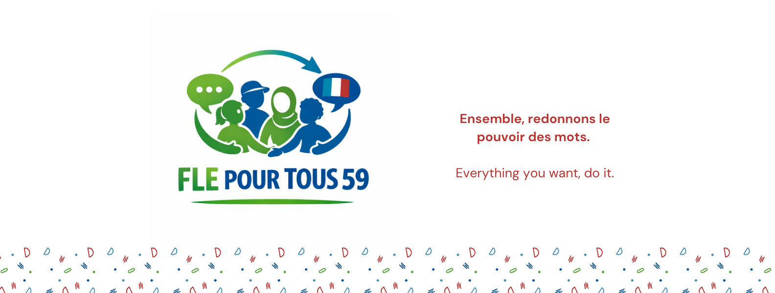 Je donne des cours de français à un public allophone