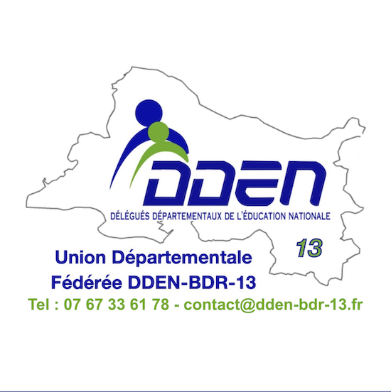 DDEN-13 Union départementale Fédérée des Délégués Départementaux de l'Education Nationale des Bouches-du-Rhône
