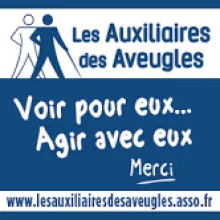 Les auxiliaires des aveugles des Pyrénées)-Orientales