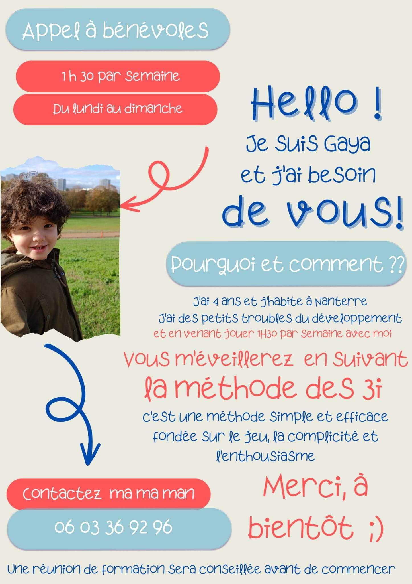 Espoir pour gaya autiste