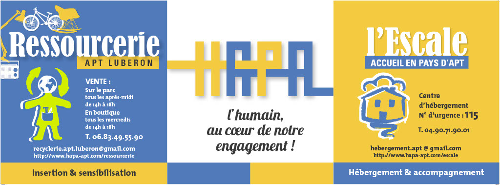 HAPA - Hébergement Accueil en Pays d'Apt