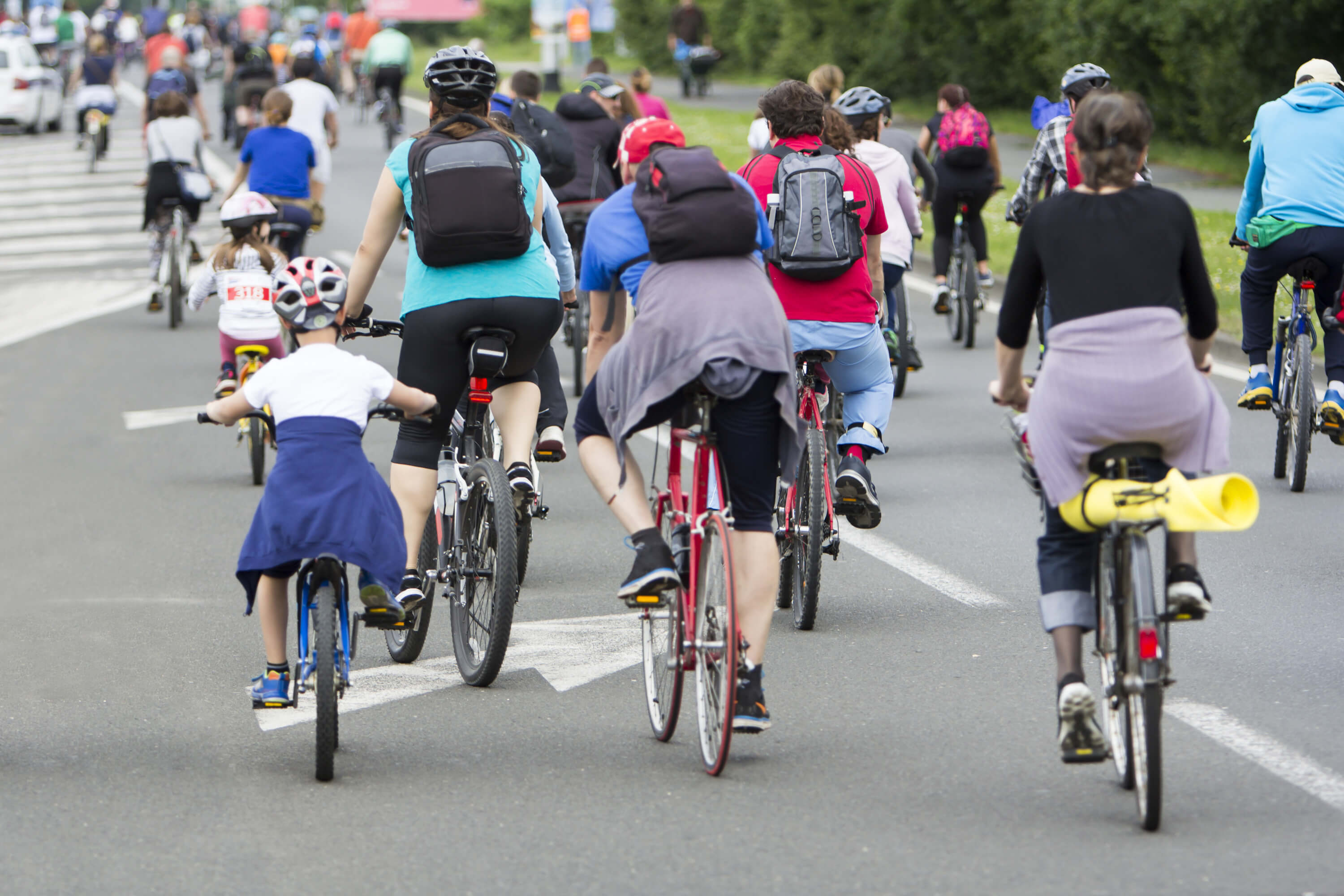 Je participe à l'organisation de balades et défis à vélo !