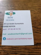 SOS devoirs saint barthelemy