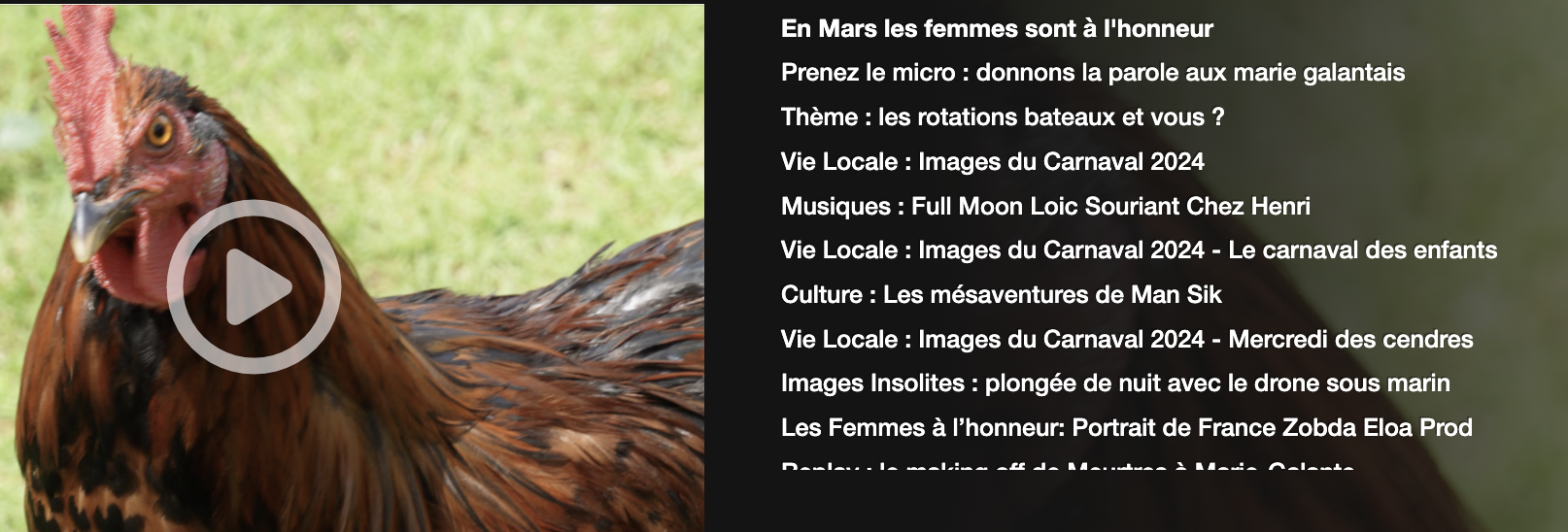 Le Ti Marie-Galantais - Téveka télévision Marie-Galante