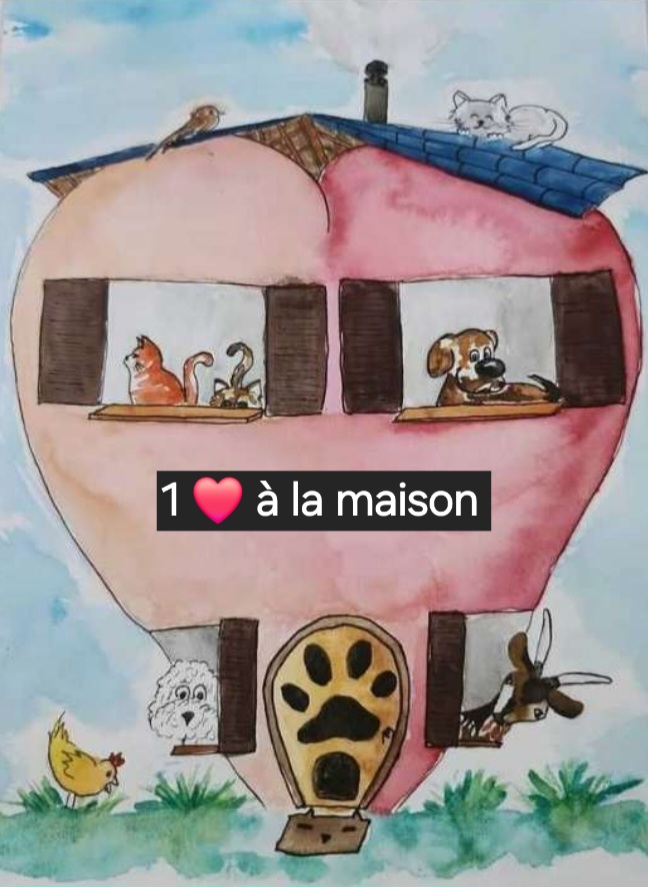 1 coeur à la maison